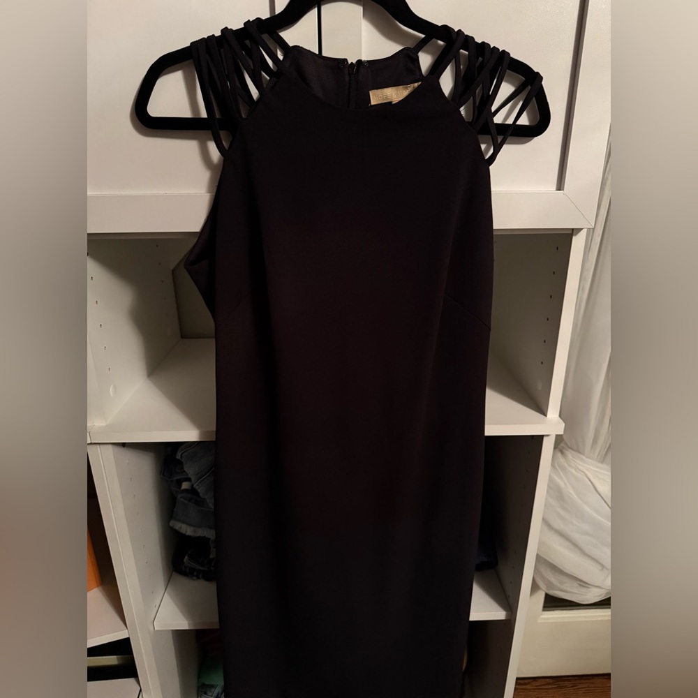 Chic Black Backless Dress